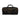 Huginn & Muninn Weekender Reisetasche – Schwarz/Gold – Frontansicht mit Huginn im Landeanflug