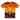 Hexenkatze Allover Halloween T-Shirt – Weiß – Rückansicht