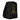 Rucksack LOW POWER MODE rechte Seite, schwarz mit goldenem Druck vorne