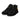High-Top Sneaker Brilliant Move linker Schuh von vorne, Schachmuster löst sich in Pixel auf