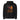 Jammerlappen „Schön herumhängen“ Weihnachts-Hoodie – Schwarz – Rückansicht