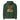 Jammerlappen „Pssst – leise! Ich bin gerade besinnlich.“ Weihnachts-Hoodie – Bottle Green – Rückansicht