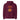 Jammerlappen „Schokolade im Adventkalender“ Weihnachts-Hoodie – Burgundy – Rückansicht