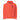 Drachenzwilling Nordisches Symbol Hoodie (gestickt) – Brandorange – Frontansicht
