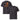 Jammerlappen „Schön herumhängen“ Weihnachts-T-Shirt – Anthracite – Rücken- und Vorderansicht