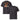 Jammerlappen „Pssst – leise! Ich bin gerade besinnlich.“ Weihnachts-Shirt – Anthracite – Vorder- und Rückansicht