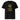Dem Klugen wird das Denken verboten Denken T-Shirt Schwarz/Gold – Schwarz – Frontansicht