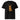Always Start With a Smile Hund T-Shirt – Schwarz – Frontansicht