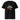 Mein Gesicht sagt alles Sarkasmus T-Shirt – Schwarz – Frontansicht