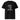 Tod sein ist wie dumm sein Dark Humor T-Shirt – Schwarz – Frontansicht