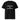 Disziplin > Motivation T-Shirt – Schwarz – Frontansicht