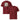 Jammerlappen „Perfektes Weihnachten“ Weihnachts-Shirt – Burgundy – Vorder- und Rückansicht