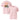Jammerlappen „Nie zu viele Weihnachtskekse“ Weihnachts-Shirt – Cotton Pink – Vorder- und Rückansicht