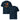 Jammerlappen „Schön herumhängen“ Weihnachts-Shirt – French Navy – Vorder- und Rückansicht