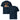 Jammerlappen „Pssst – leise! Ich bin gerade besinnlich.“ Weihnachts-Shirt – French Navy – Vorder- und Rückansicht