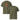 Jammerlappen „Oida … Ned scho wieda Weihnochtn!“ Weihnachts-Shirt – Khaki – Vorder- und Rückansicht