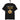 schwarzes T-Shirt mit Spruch I don't need your, darunter stilisierte Zwiebel mit Pi-Symbol, visuelles Wortspiel auf opinion, Text in weiß und gelb