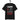 schwarzes T-Shirt mit Spruch erfolg ist wie schwanger sein jeder gratuliert dir aber keiner weiß wie oft du gefickt wurdest, rotes Schwangerschafts-Icon, weiße und rote Schrift
