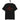schwarzes T-Shirt mit rotem Aufdruck moody mit Kirschsymbol als o und gelbem Schriftzug as fuck darunter