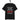 schwarzes T-Shirt mit Aufdruck manche dinge sollte man einfach in ruhe lassen mich zum beispiel in weiß und rot