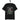 schwarzes T-Shirt mit Spruch ich will ja nicht sagen dass du dumm bist aber denken ist nicht deine Stärke oder, farbige Wörter in rot und grün, Gedankenblase