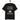schwarzes T-Shirt mit englischem Spruch i’d rather eat soup with a fork than listen to your opinion, Illustration mit Gabel in Suppentasse
