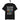 schwarzes T-Shirt mit Spruch ich habe weder die zeit noch die buntstifte um es dir zu erklären, buntstifte bunt hervorgehoben, kleiner grüner Stift