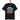 schwarzes T-Shirt mit Spruch meine Schule war kostenlos aber deine umsonst, bunte Betonung auf kostenlos und umsonst