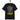 schwarzes T-Shirt mit englischem Spruch you still pick trash, gelbem Mülltonnen-Icon, weiße und gelbe Schrift, ohne QR-Code