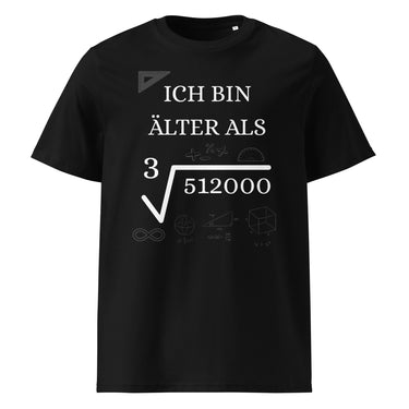Nyrra-Design Geburtstagshirt 80 Jahre Front Schwarz