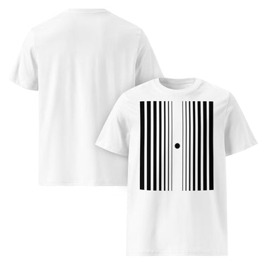 Nyrra-Design Doppler-Effekt Shirt – nerdiges Physik-Design inspiriert von Sheldon Cooper – perfekt für Wissenschafts-Fans Front Schwarz