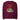 Jammerlappen „Nie zu viele Weihnachtskekse“ Weihnachts-Pullover – Burgundy – Rückansicht