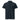 NYRRA-DESIGN Premium-Piqué-Poloshirt in Navy mit goldener Stickerei, Flat Mockup