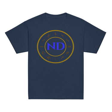 Klassisches Merch T-Shirt für Jugendliche 4-13 Jahre – Frontansicht