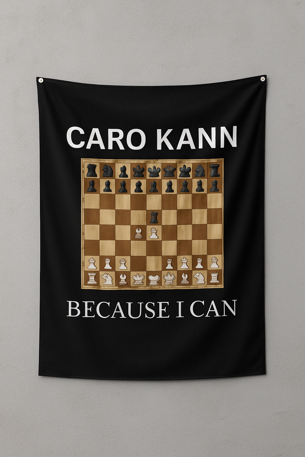 ♟️ Schach-Fahne – Setz ein Zeichen, das hängen bleibt