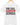 Weißes T-Shirt mit schwarzem und rotem Schriftmotiv „Mir egal, ich bin sowieso schuld.“ – Kollektion Sarkasmus, humorvolles Statement-Shirt aus Bio-Baumwolle.