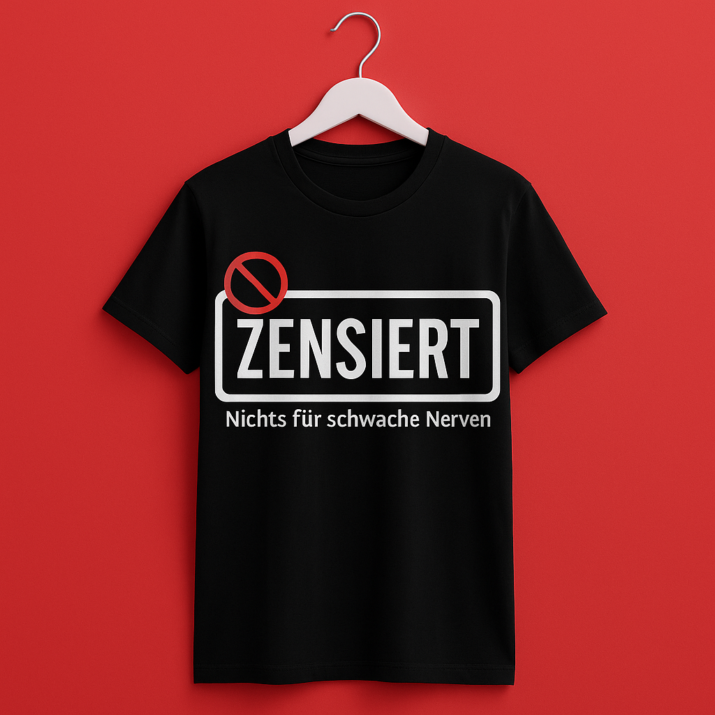 🔞 Explicit T-Shirts ohne QR-Code – Unzensiert. Kompromisslos. Echt.