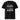 Zitate-T-Shirt "To be alone is the fate of all great minds" mit Gehirn-Illustration, Frontansicht