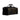 Huginn & Muninn Weekender Reisetasche – Schwarz/Gold – Ansicht rechts vorne