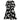 Bold Bloom Midikleid Schwarz-Weiß – Weiß – Ansicht 10