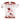 Alles gut. I'm OK Allover Blutspritzer T-Shirt – Weiß – Vorderseite