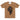 Fenrir Allover Wolf T-Shirt – Hellbraun – Frontansicht