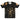 Der Gentleman Allover Skelett T-Shirt – Schwarz – Frontansicht