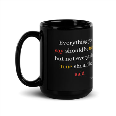 Everything you say should be true, but not everything true – Detailansicht