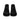High-Top Sneaker Brilliant Move, Paar von vorne, schwarzes Canvas mit goldenem Schachbrett-Verlauf, !! auf der Zunge