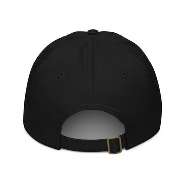 Nyrra-Design Bio-Cap Schwarz Logo-Stickerei – Schwarz – Rückansicht