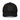 Nyrra Merch Bio-Dad-Cap nachhaltiges Basic – Schwarz – Frontansicht
