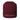 Nyrra-Design Bio-Logo Beanie Wintermütze – Burgunderrot – Frontansicht