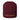 Nyrra-Design Bio-Logo Beanie Wintermütze – Burgunderrot – Frontansicht