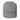Nyrra-Design Bio-Logo Beanie Wintermütze – Grau – Frontansicht